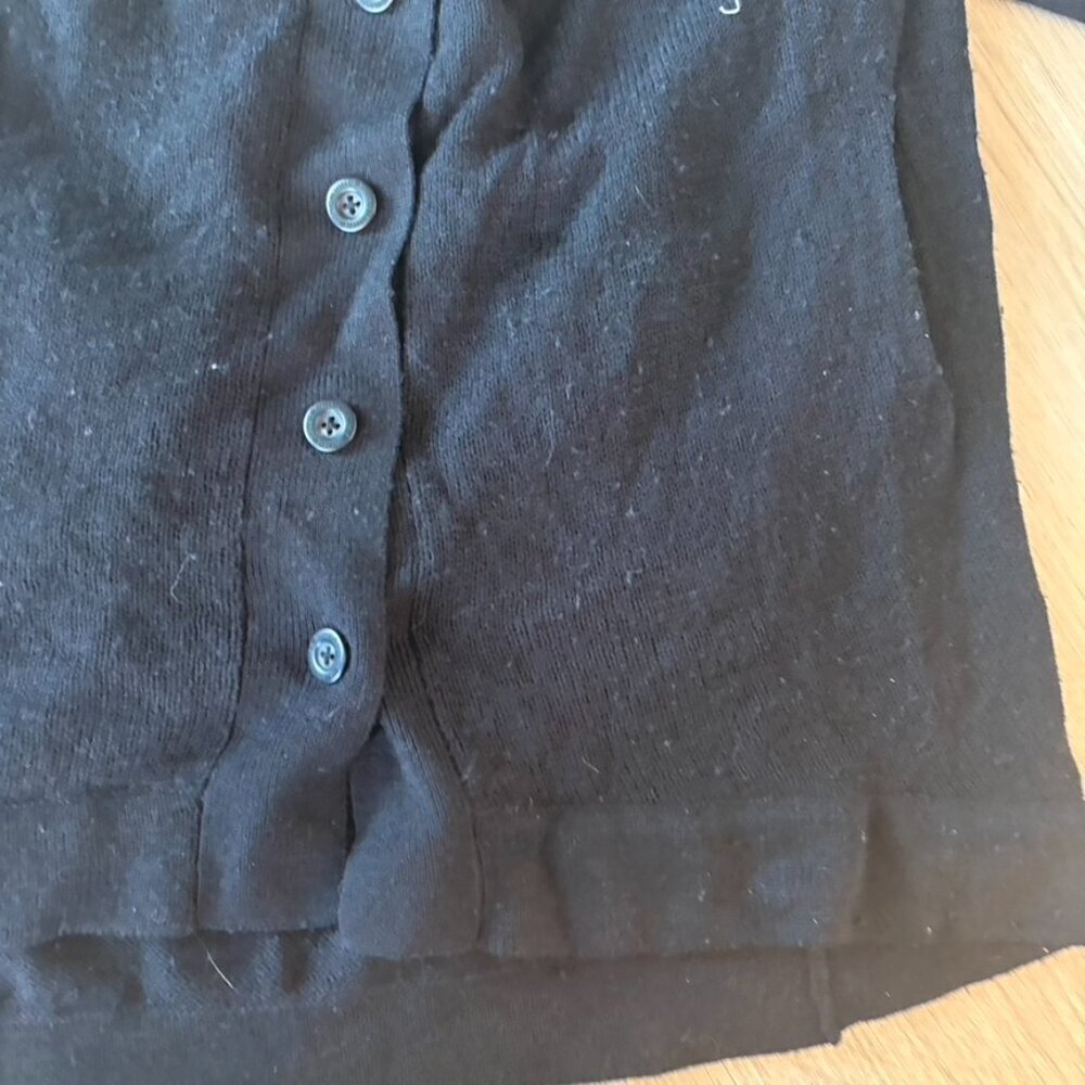 ** Vince cashmere cardigan Black oversized XS - Picture 4 of 9